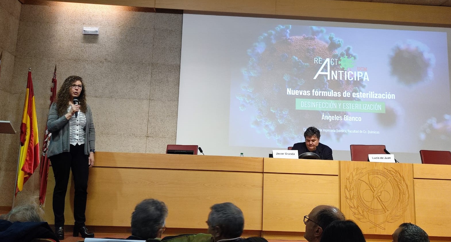 La profesora Ángeles Blanco participa en el evento ANTICIPA UCM, encuentro entre la ciencia e inversores 